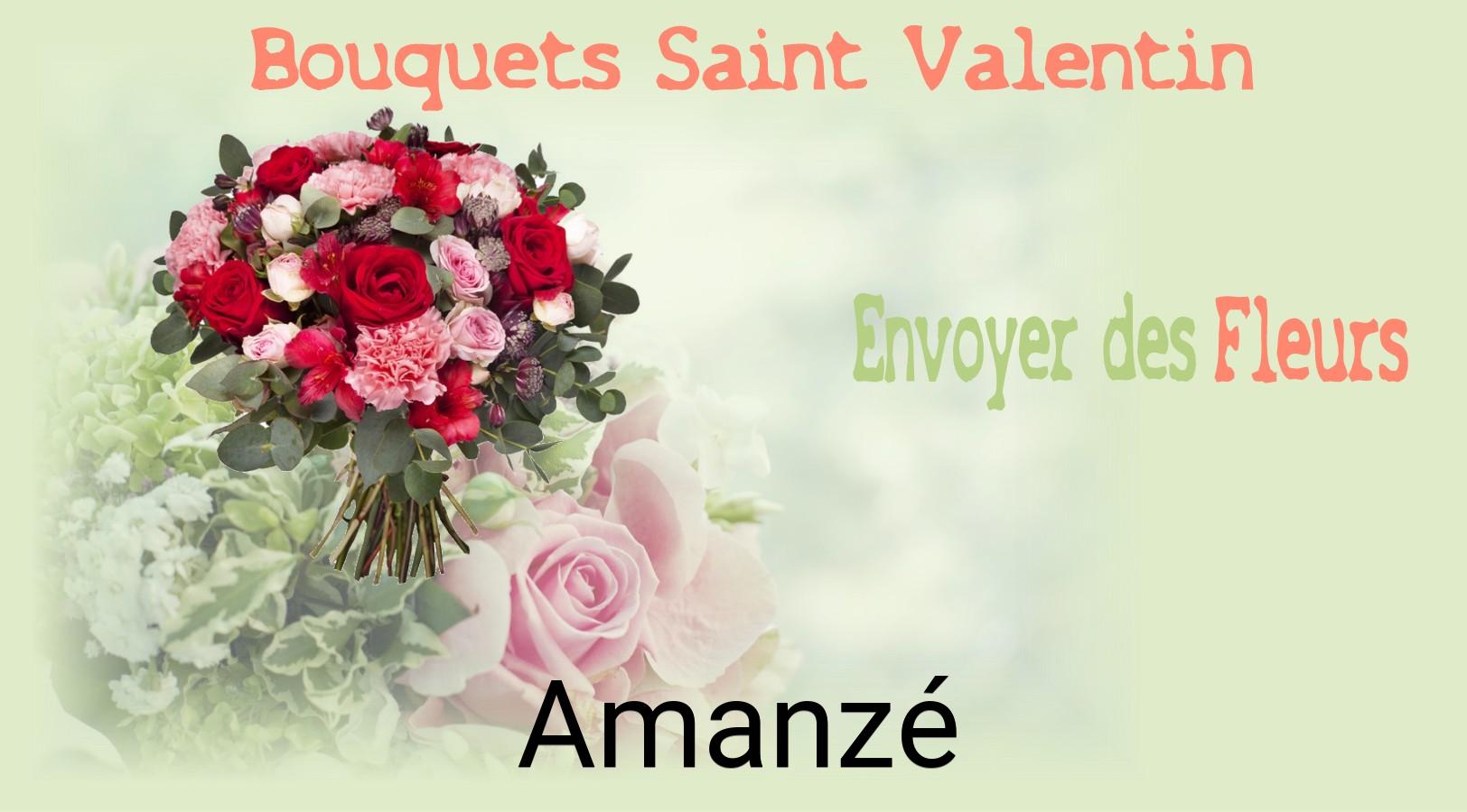 Roses de Saint-Valentin livrées à Amanzé